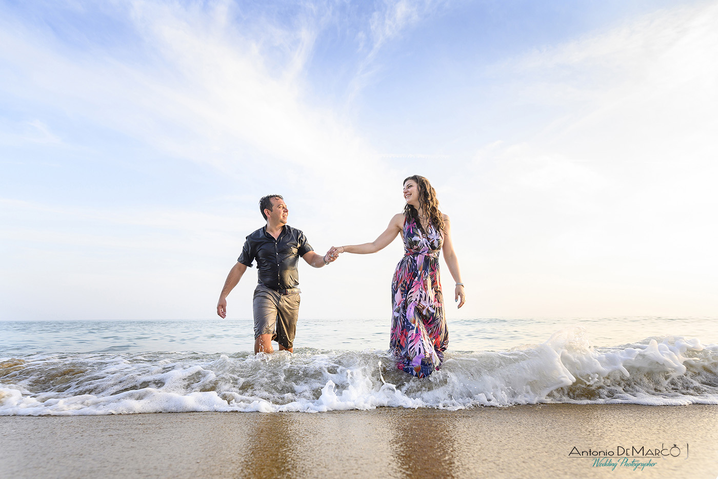 Fotografo De Marco Foto engagement Giulia e Michelangelo